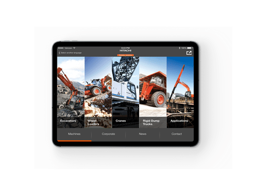 app hitachi op ipad